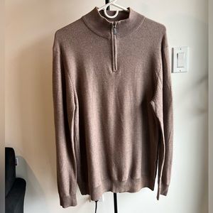 Light Brown Quarter Zip